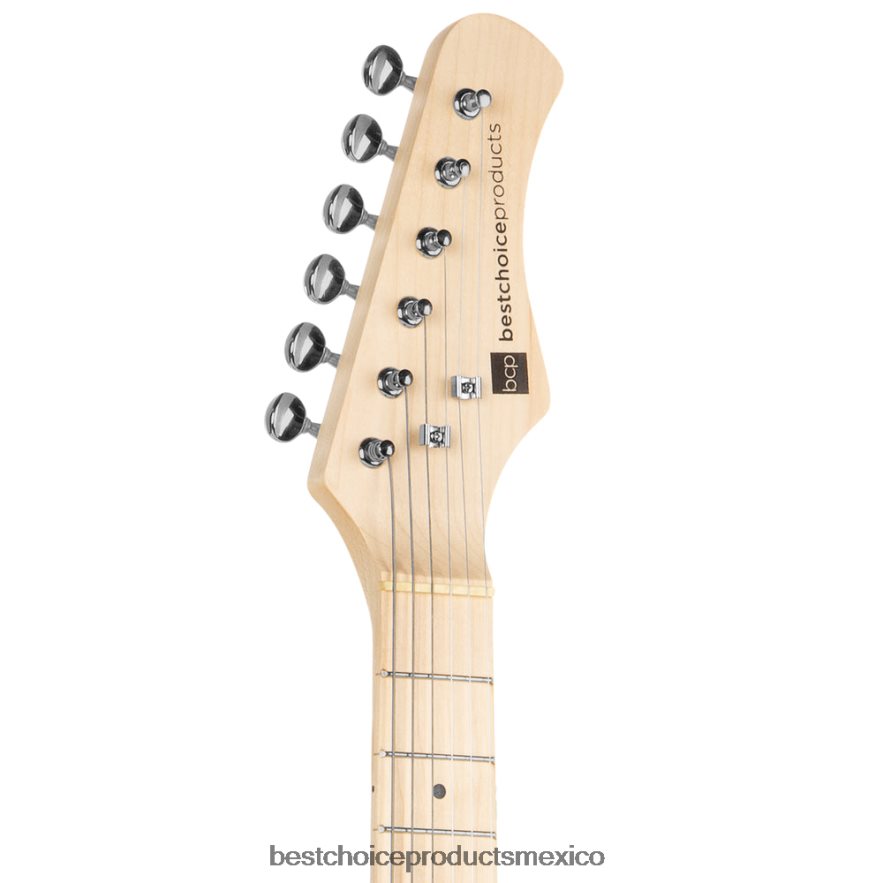 instrumentos musicales | Kit de iniciación para principiantes de guitarra eléctrica para niños con amplificador de 5w Best Choice Products azul claro X080FZ1082