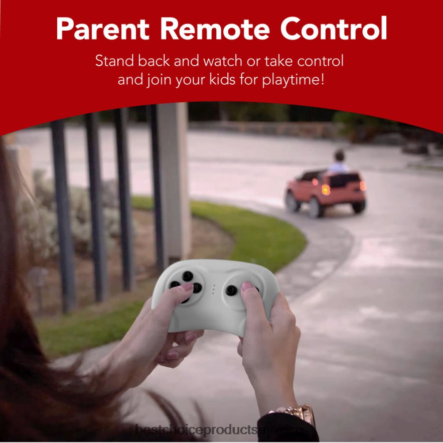 juguete y juego | Camioneta Chevrolet Silverado con licencia de 12 V y control remoto para padres Best Choice Products blanco X080FZ566